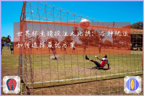 世界杯竞猜投注大比拼：各种玩法如何选择最优方案